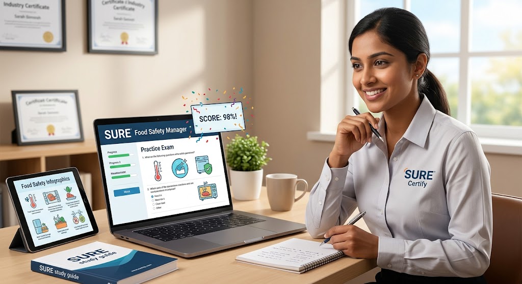 SURE Food Safety Manager Practice Test Banner