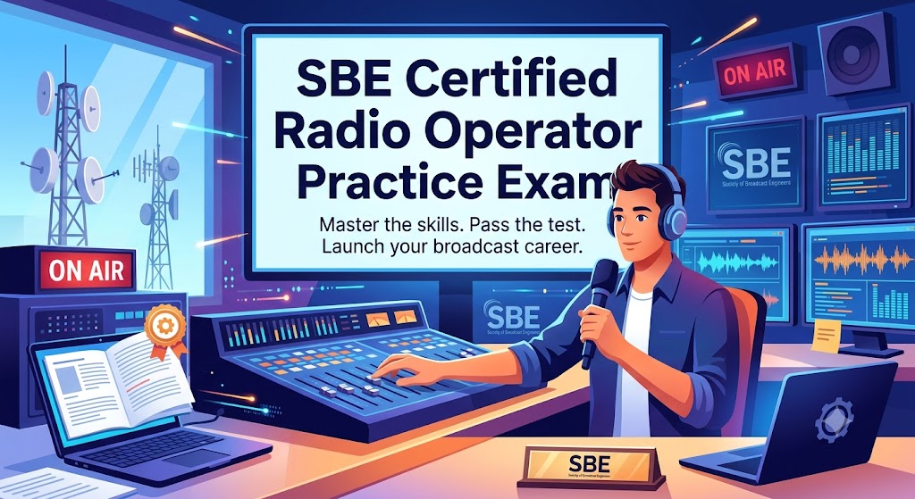 SBE Radio Operators Practice Exam Banner