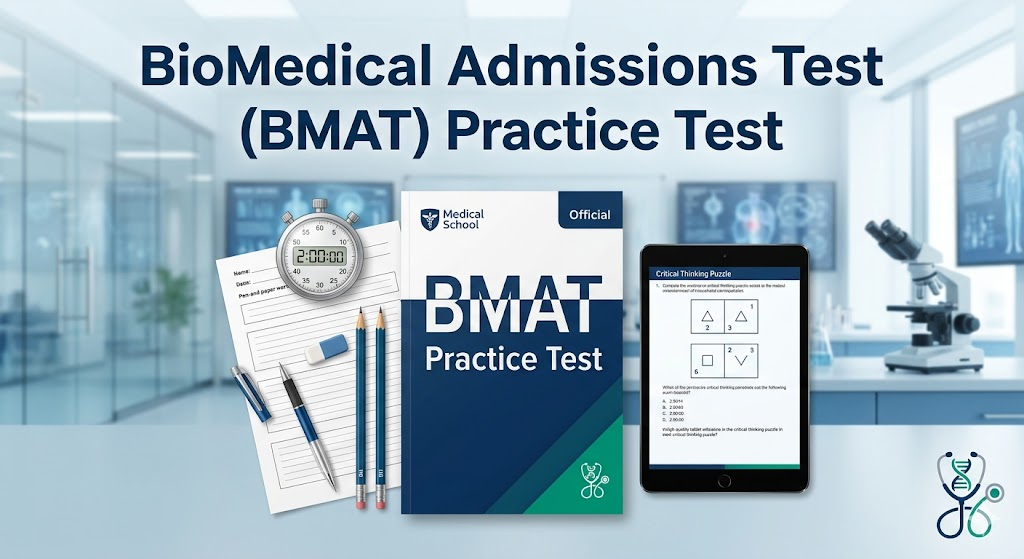 BioMedical Admissions Test (BMAT) Practice Test Banner