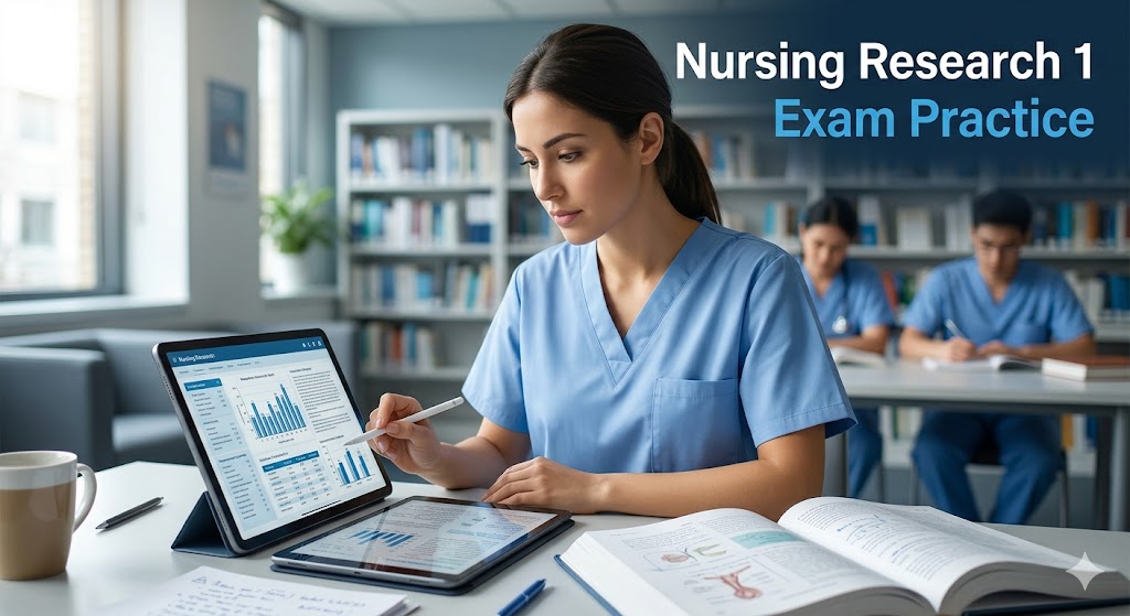 Nursing Research 1 Exam Practice Banner