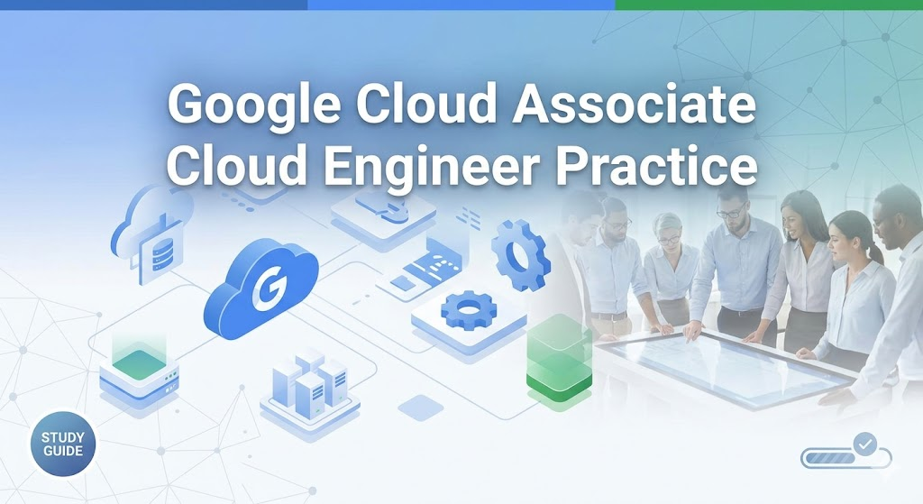 Google Cloud Certified Associate Cloud Engineer Practice Banner