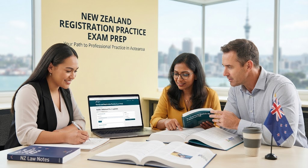 Registration Practice Test & Exam Prep | New Zealand Banner