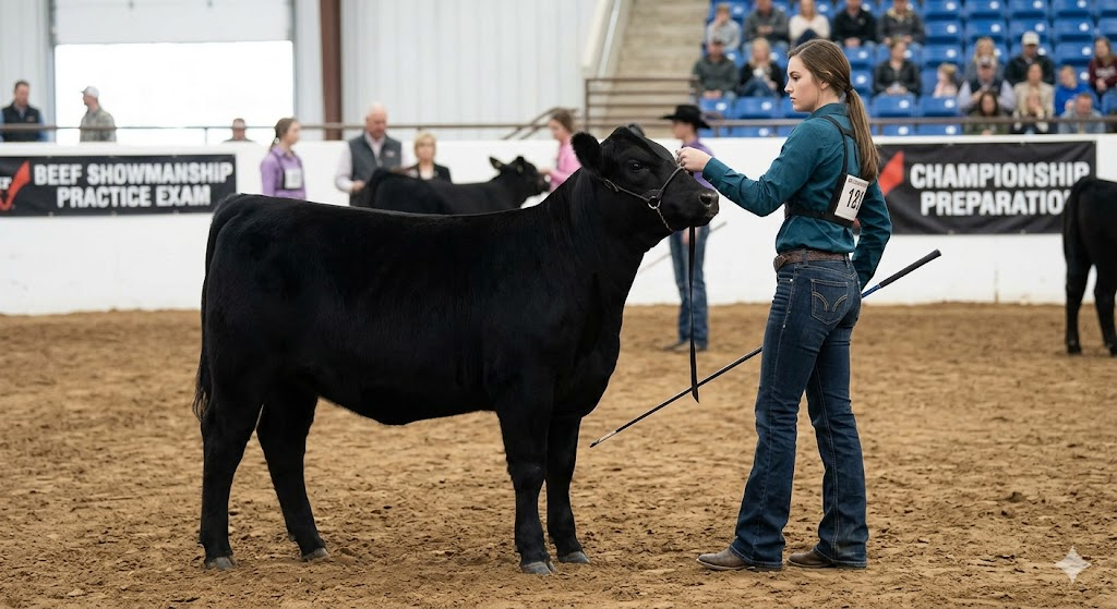 Beef Showmanship Practice Test Banner