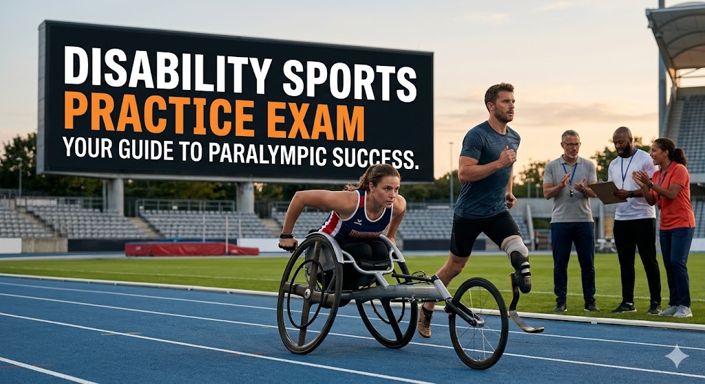 Disability Sports Organizations & Paralympic Sports Practice Test Banner