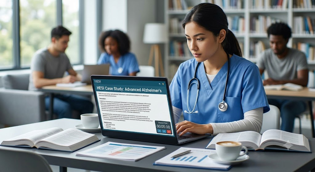 Alzheimer's Disease (Advanced Stages) HESI Case Study Practice Test Banner