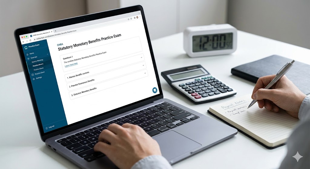 CHRA – Statutory Monetary Benefits Practice Test Banner