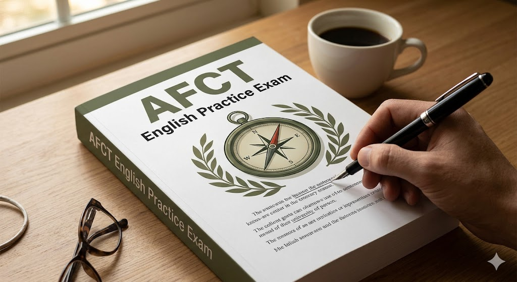 Armed Forces Classification Test (AFCT) English Practice Test Banner