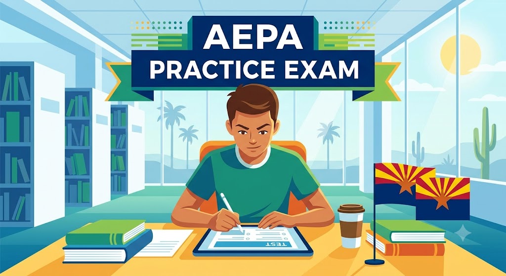 Arizona Educator Proficiency Assessments (AEPA) Practice Exam Banner