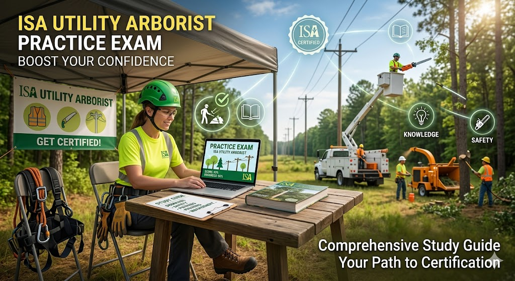 ISA Utility Arborist Practice Test Banner