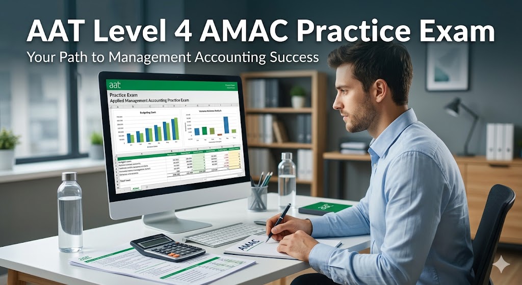 AAT Level 4 Applied Management Accounting Practice Exam Banner