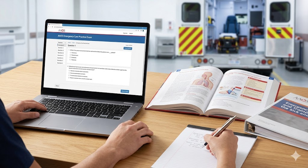 AAOS Emergency Care Practice Exam Banner
