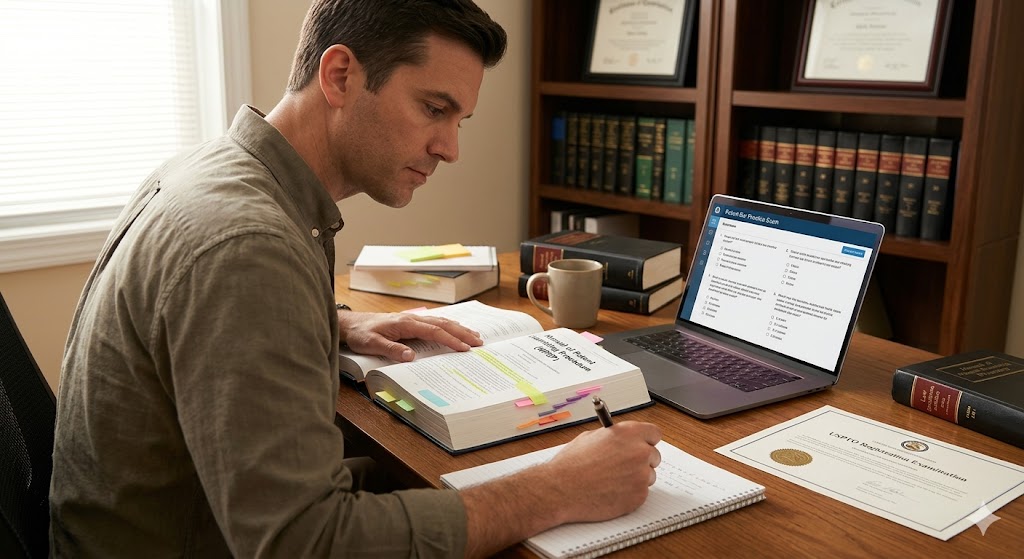 Patent Bar Practice Exam Banner