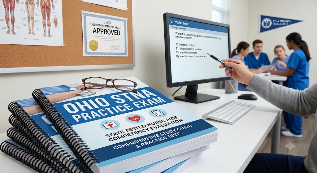 Ohio STNA Practice Exam Banner