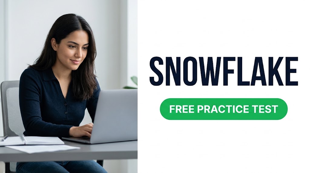 Snowflake Practice Test & Exam Prep Banner