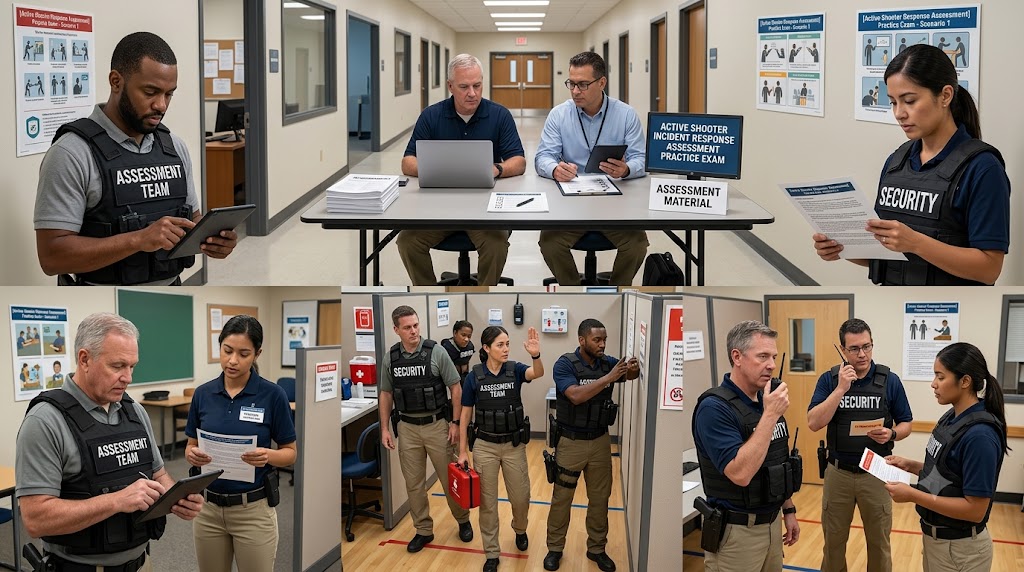 Active Shooter Incident Response Assessment Practice Test Banner