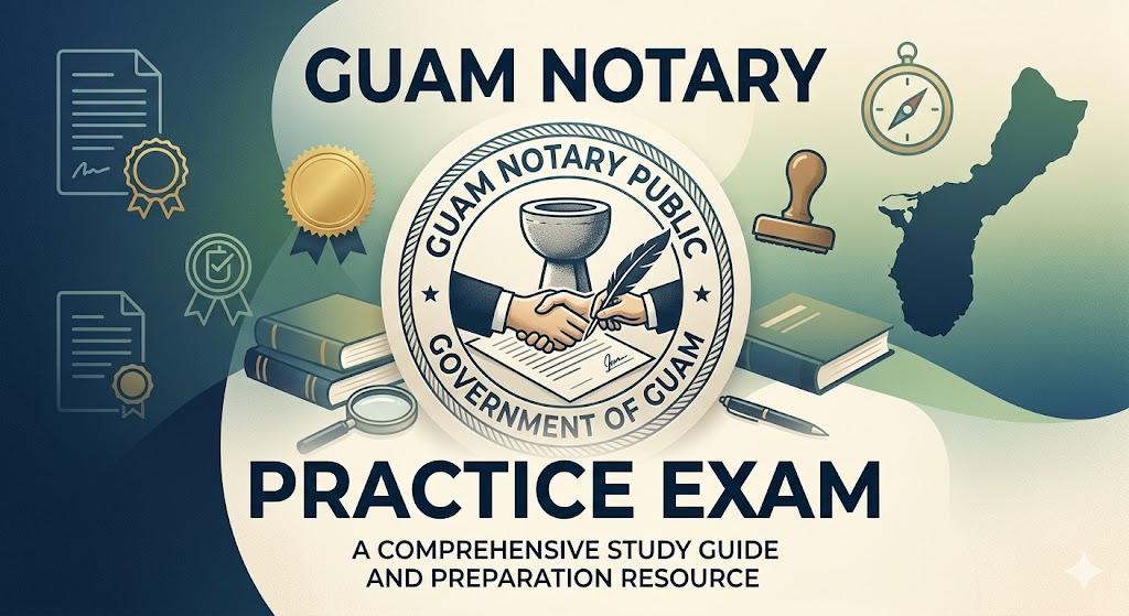 Guam Notary Practice Exam Banner