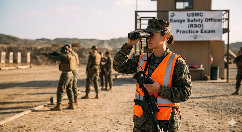 Marine Corps Range Safety Officer (RSO) Practice Test Banner