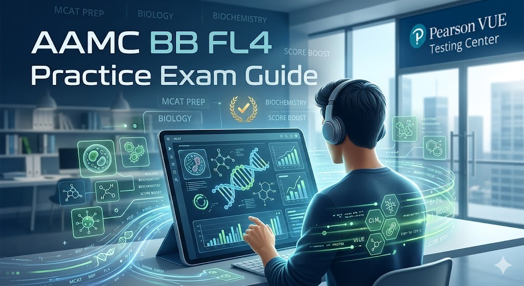 AAMC BB FL4 Practice Exam Guide Banner