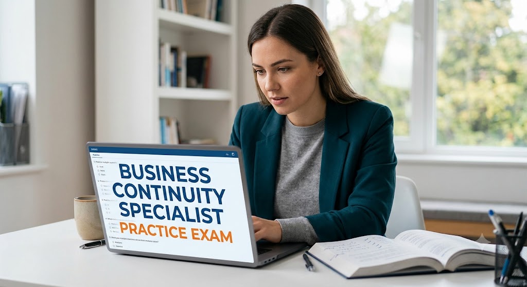 Business Continuity Practice Test & Exam Prep Banner