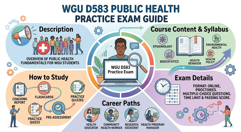 Western Governors University (WGU) D583 Foundations in Public Health Practice Exam Banner