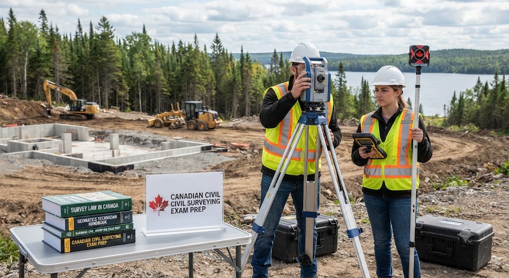 Civil Surveying Practice Test & Exam Prep | Canada Banner