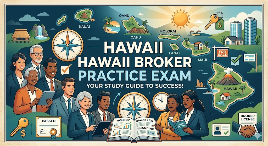 Hawaii Broker Practice Exam Banner