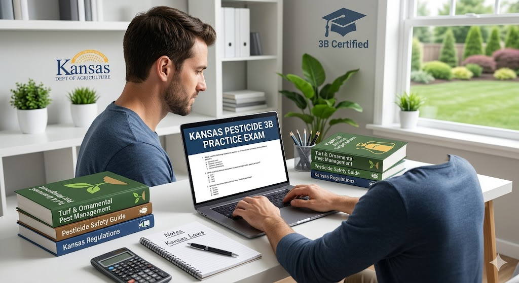 Kansas Pesticide 3B Practice Test Banner