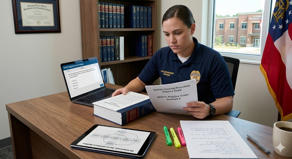 GPSTC Criminal Procedure Practice Exam Banner