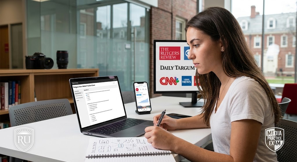 Rutgers Introduction to Media Practice Exam Banner