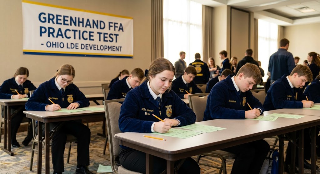Ohio FFA Greenhand Practice Exam Banner