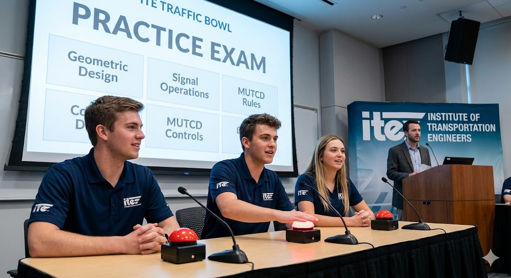 ITE Traffic Bowl Practice Test Banner