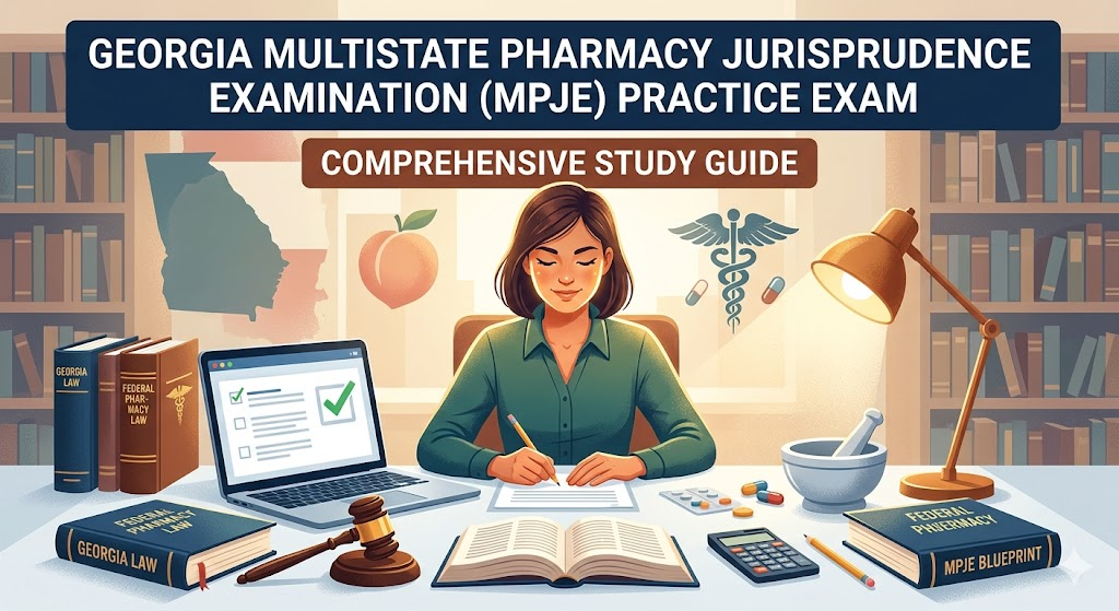 Georgia Multistate Pharmacy Jurisprudence Examination (MPJE) Practice Exam Banner