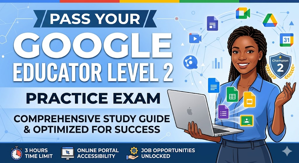 Google Educator Level 2 Certification Practice Exam Banner