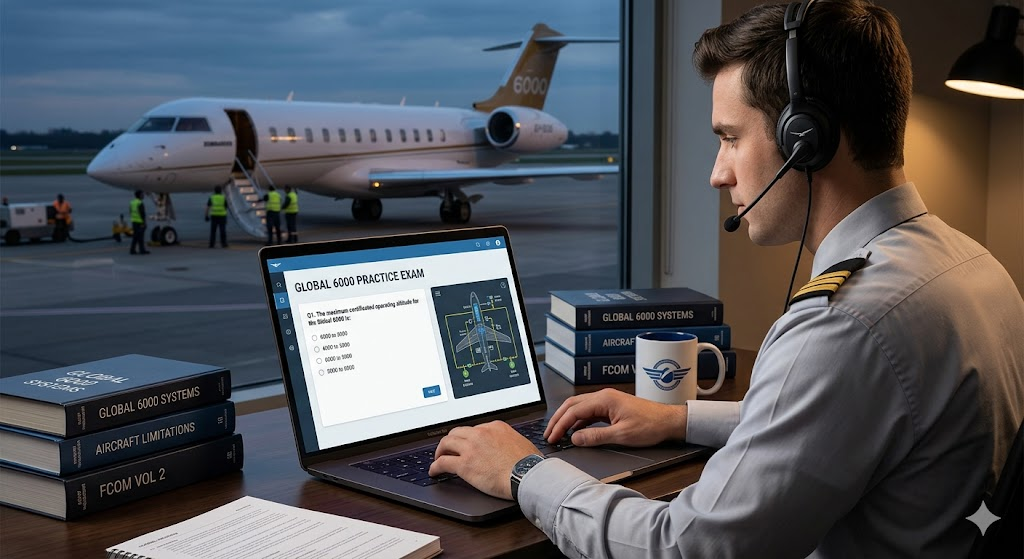 Global 6000 Practice Test Banner