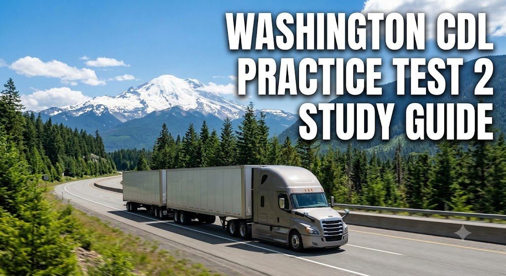 Washington CDL Practice Test 2 Banner