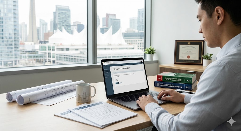 Examination for Architects in Canada (ExAC) Section 4 Practice Exam Banner
