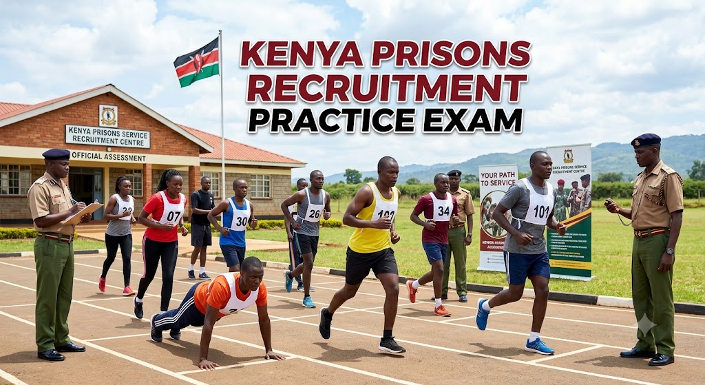 Prisons Recruitment Practice Test & Exam Prep | Kenya Banner