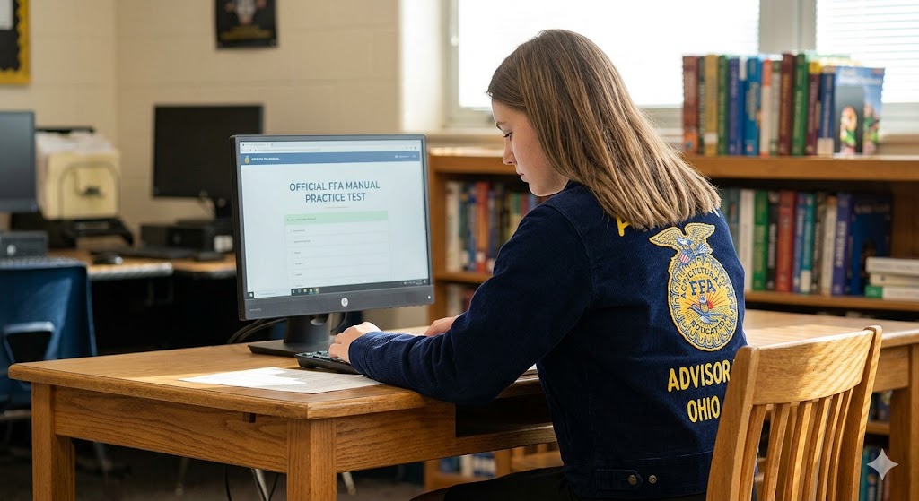FFA Manual Practice Exam Study Guide Banner