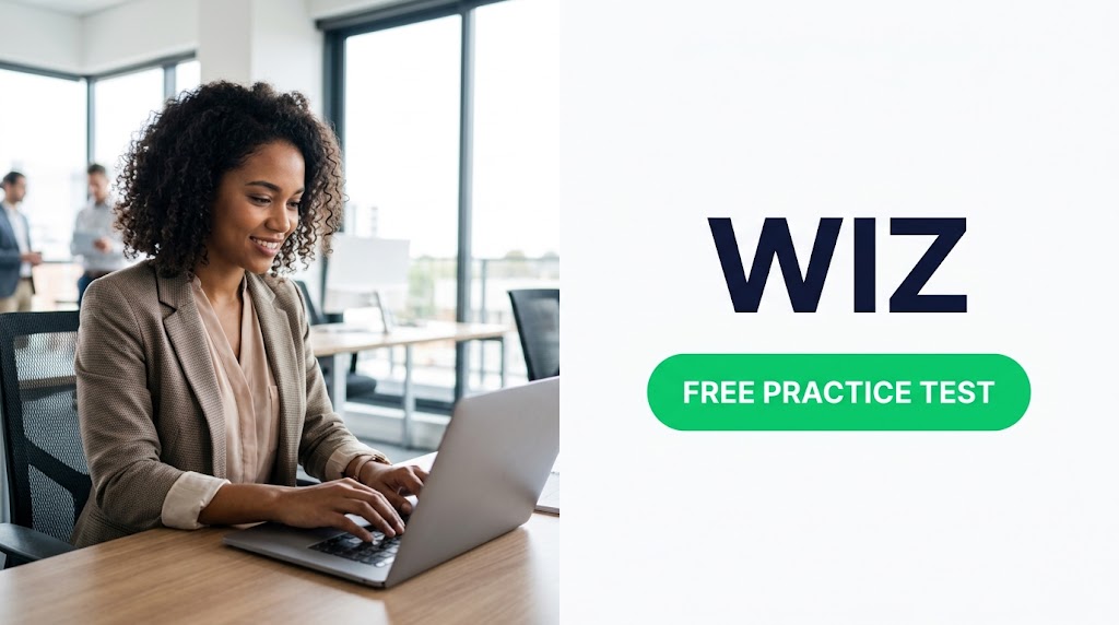 Wiz Practice Test & Exam Prep Banner