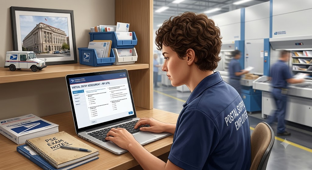 USPS Postal Support Employee (PSE) Practice Exam Banner