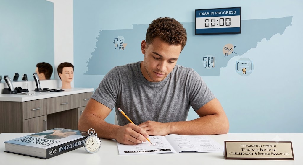 Tennessee Barber Practice Exam Banner