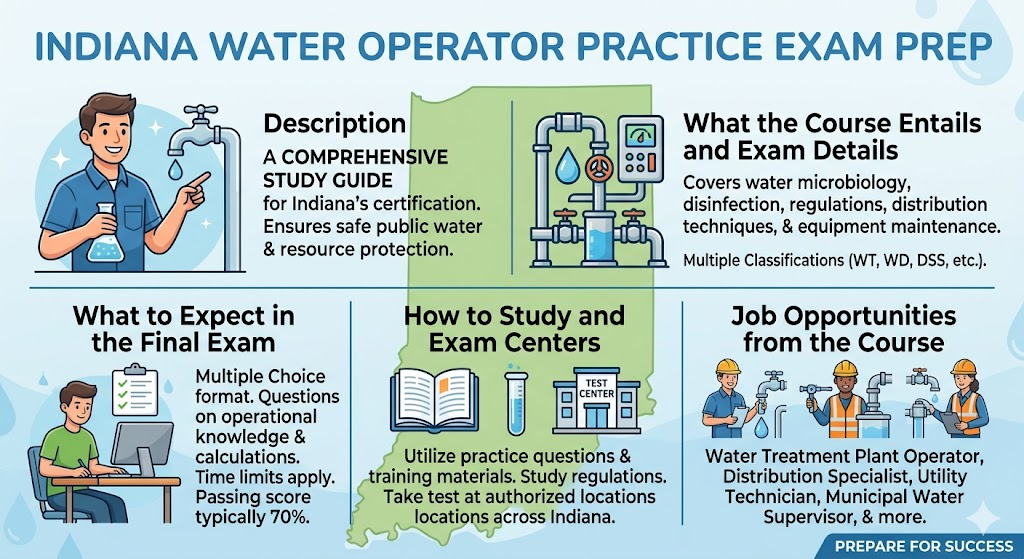 Indiana Water Operator Certification Practice Exam Banner