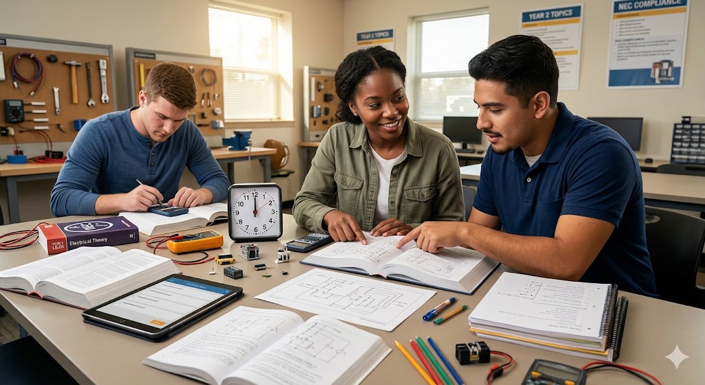 Electrical Apprenticeship Year 2 L8-20 Practice Test Banner
