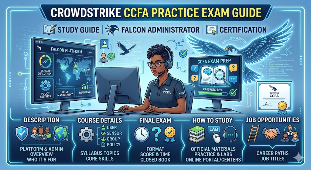 CrowdStrike Certified Falcon Administrator (CCFA) Practice Test Banner