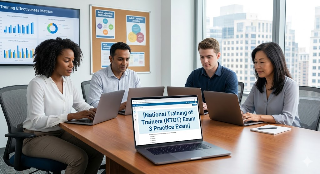 National Training of Trainers NTOT Exam 3 Practice Exam Banner