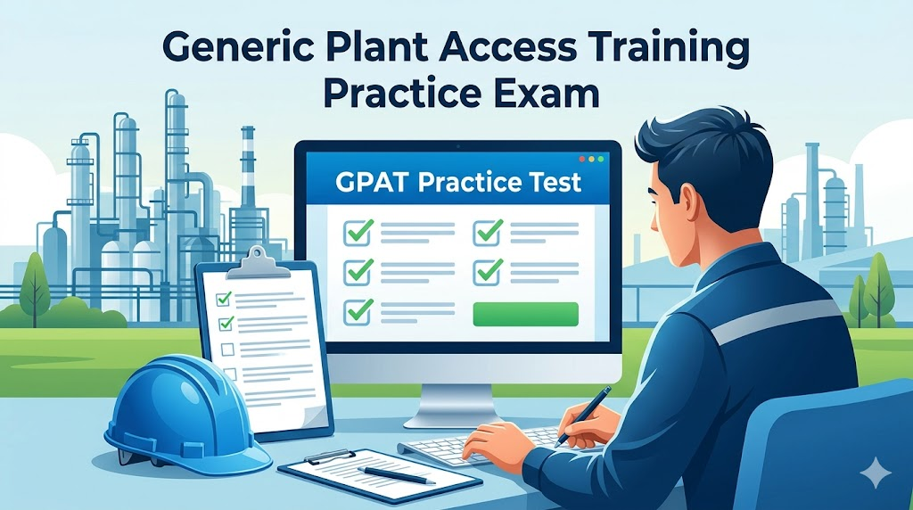 Generic Plant Access Training Practice Test Banner