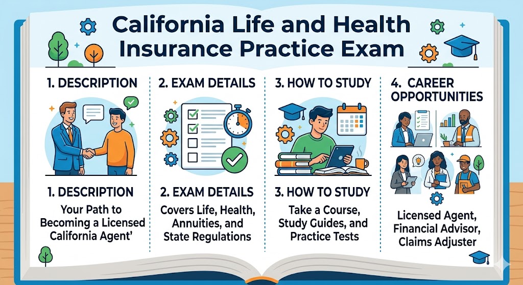 California Life and Health Insurance Practice Exam Banner