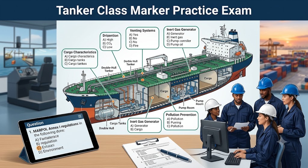 Tankers Class Marker Practice Test Banner