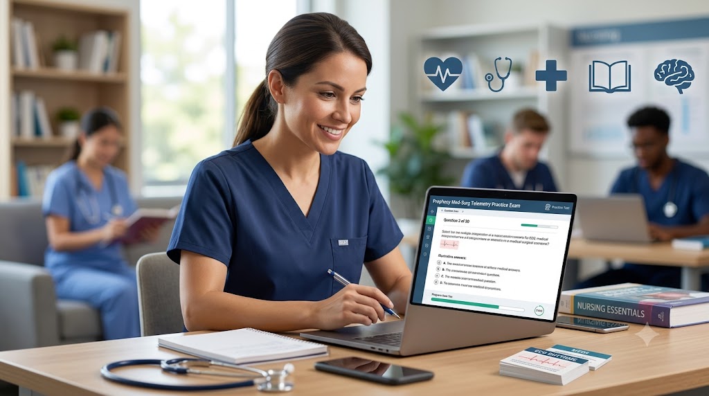 Prophecy Medical Surgical Telemetry Practice Test Banner