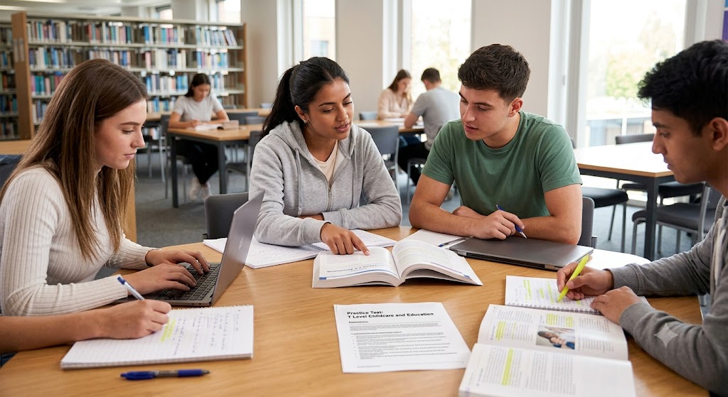 T Level Childcare and Education Core Elements 1-6 Practice Test Banner